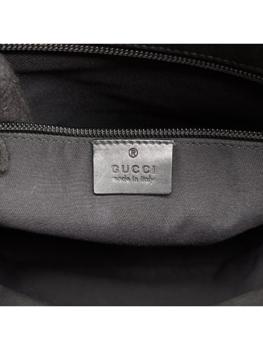 Gucci GG Supreme Messenger Black Leather - Picture 10 of 16